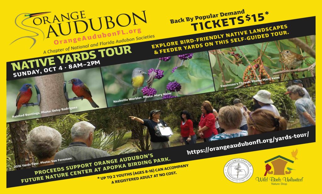 The Great Southeast Pollinator Count at Apopka Birding Park